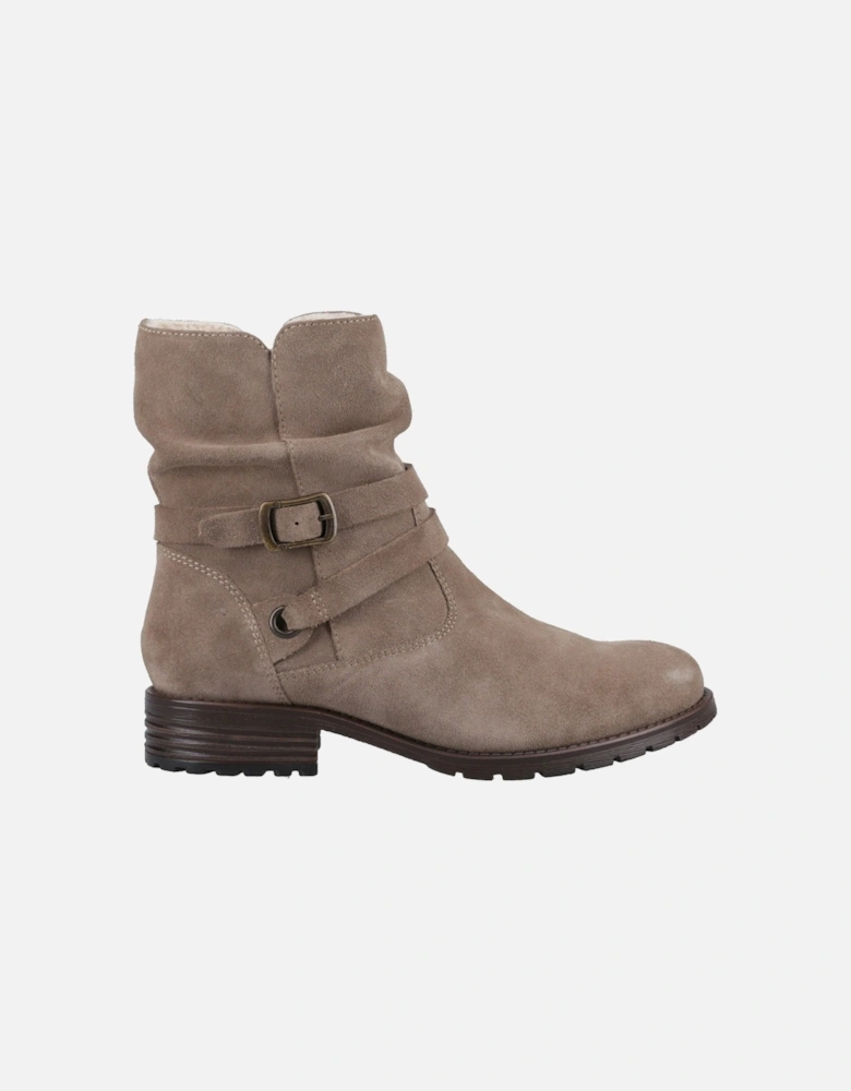 model Piper Ankle Boots Female in Taupe