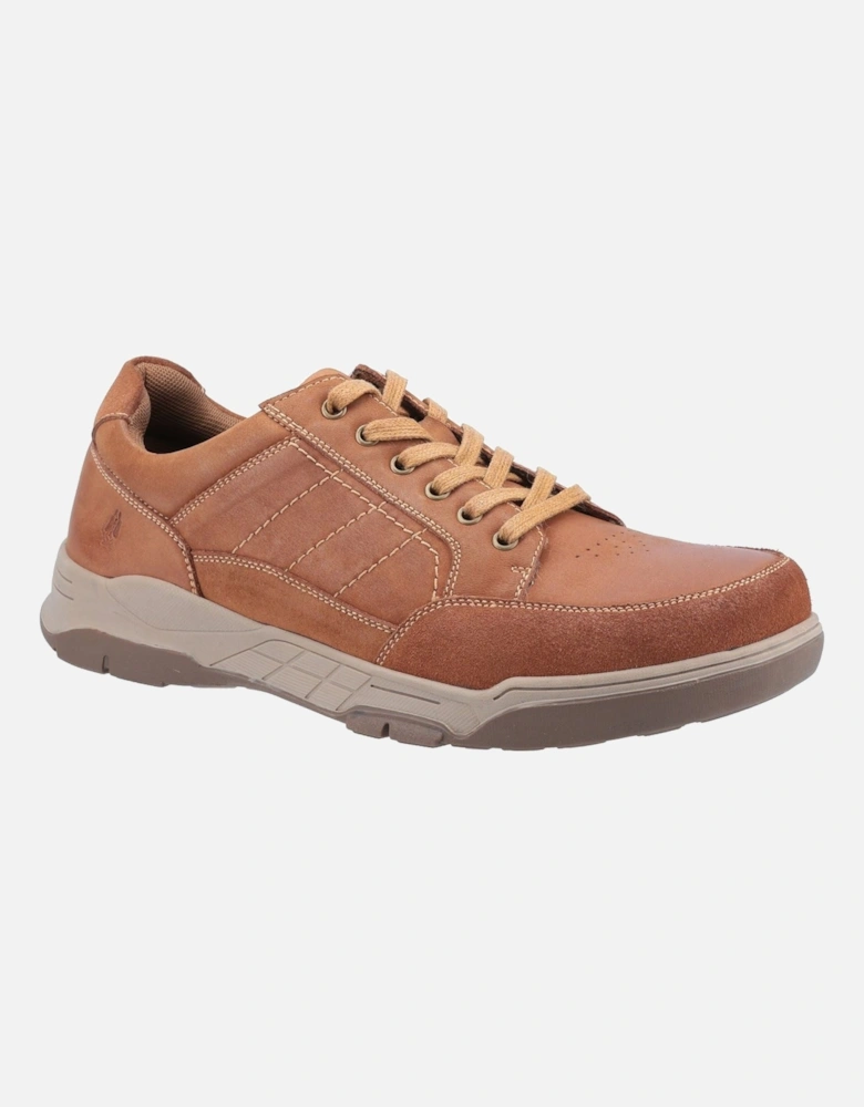 Finley Leather Men's Tan Lace-Up Shoes