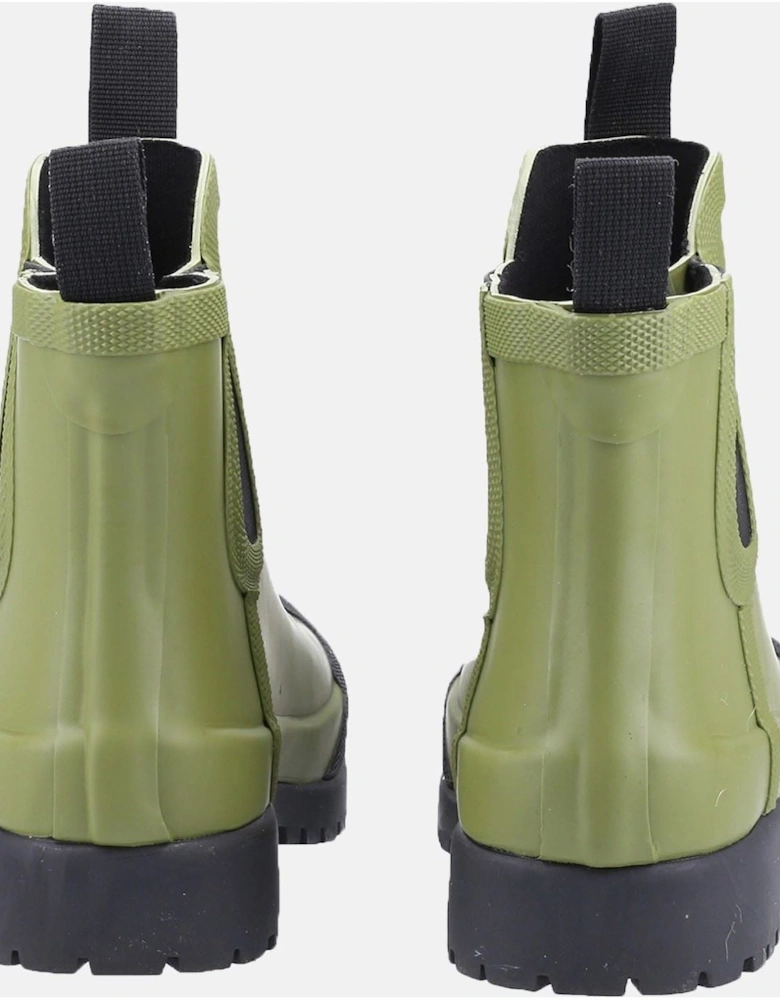 model Blenheim Waterproof Ankle Boot Female in Green