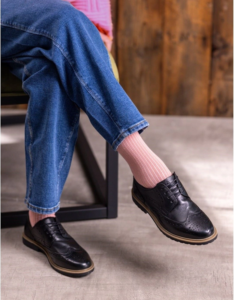 model Verity Brogue Female in Black