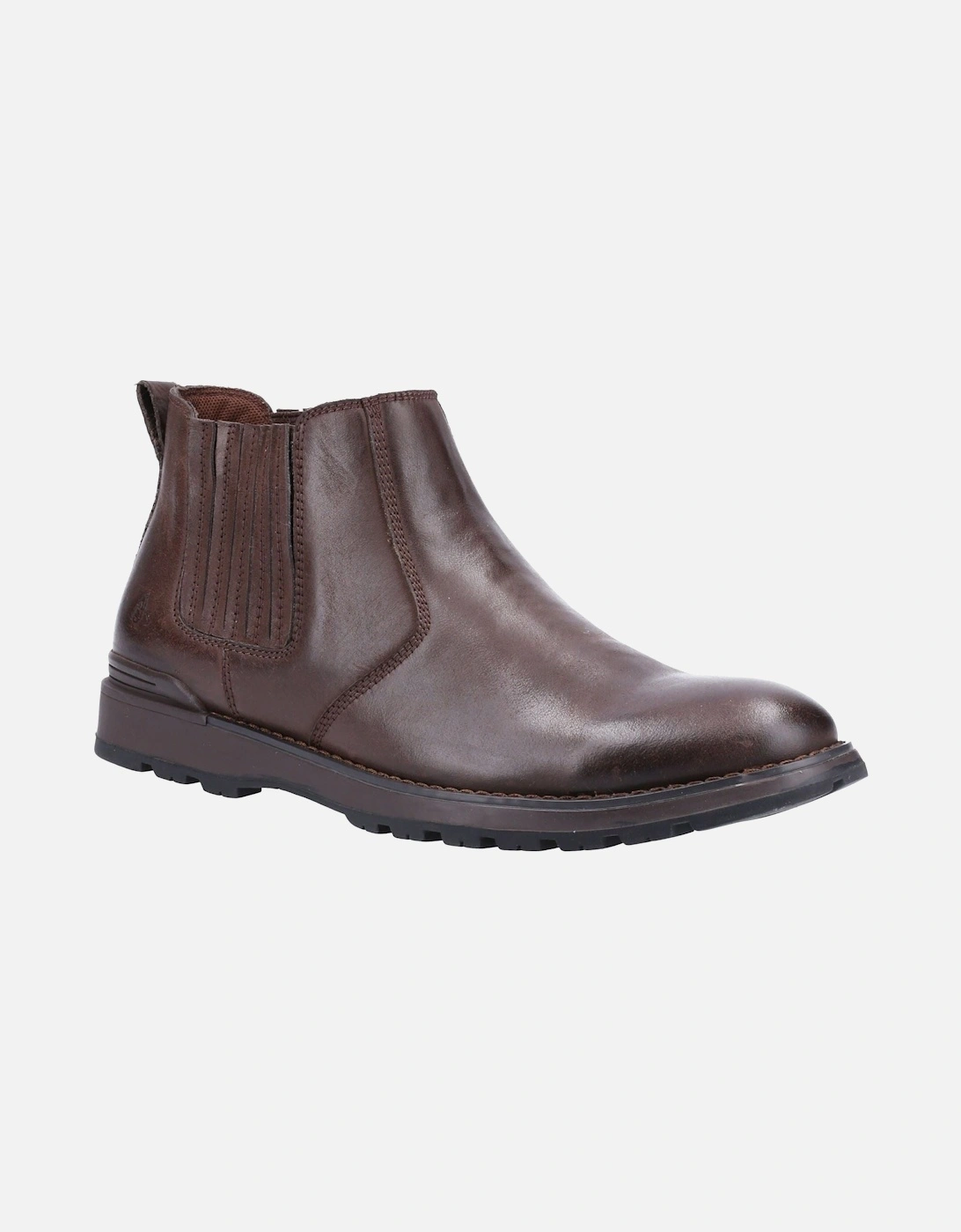 Gary Leather Men's Brown Boots, 5 of 4