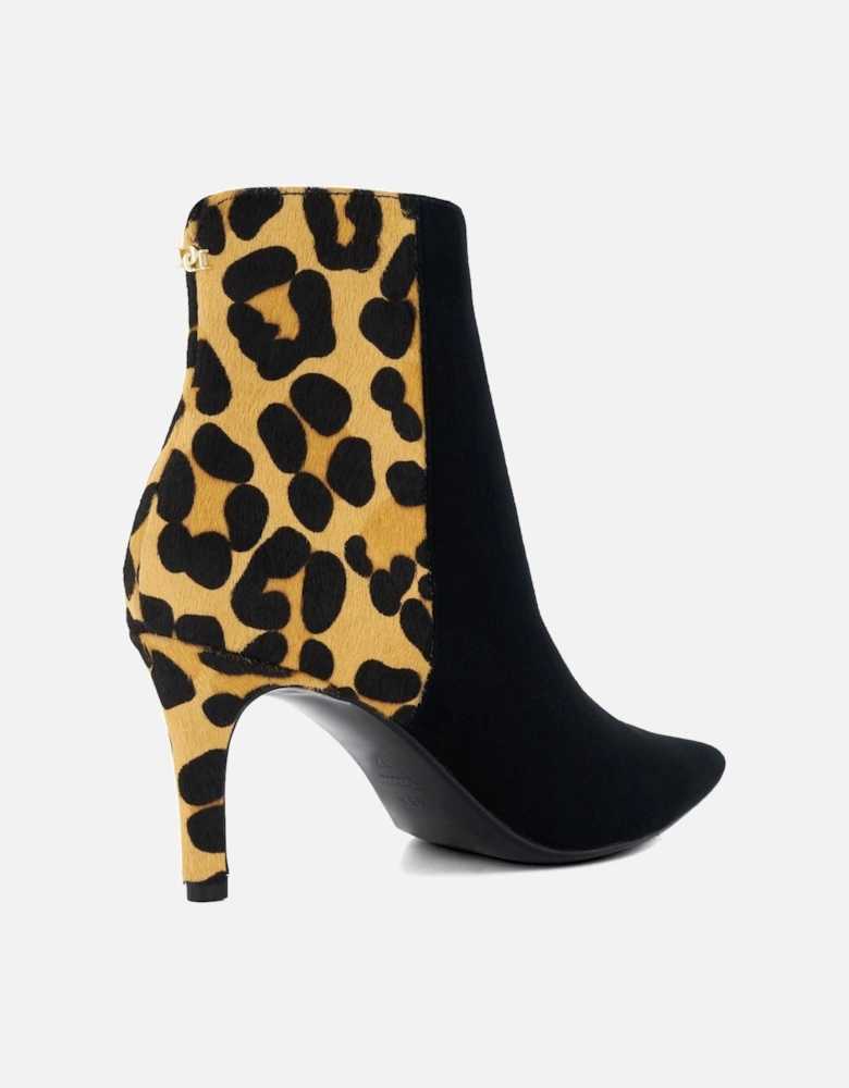 Dune Obsessive 2 Leather Women's Leopard Boots