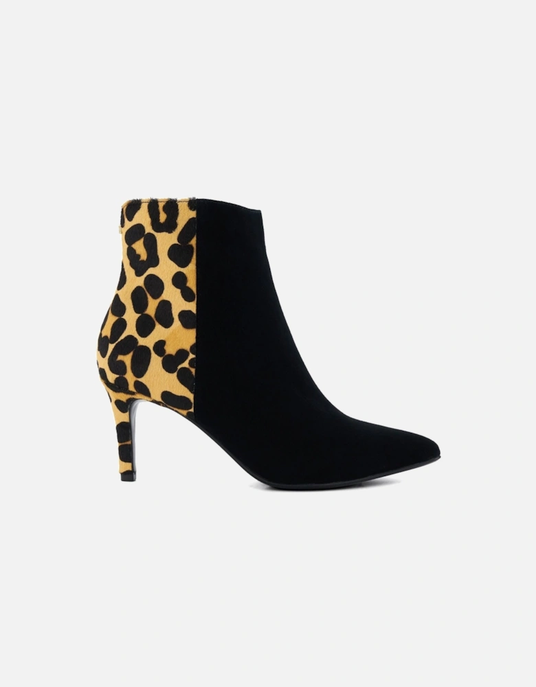 Dune Obsessive 2 Leather Women's Leopard Boots