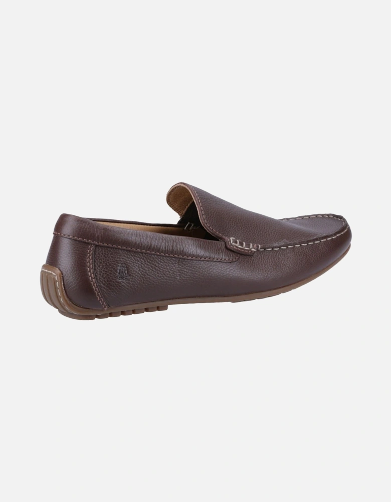 Ralph Leather Men's Brown Boat Shoes