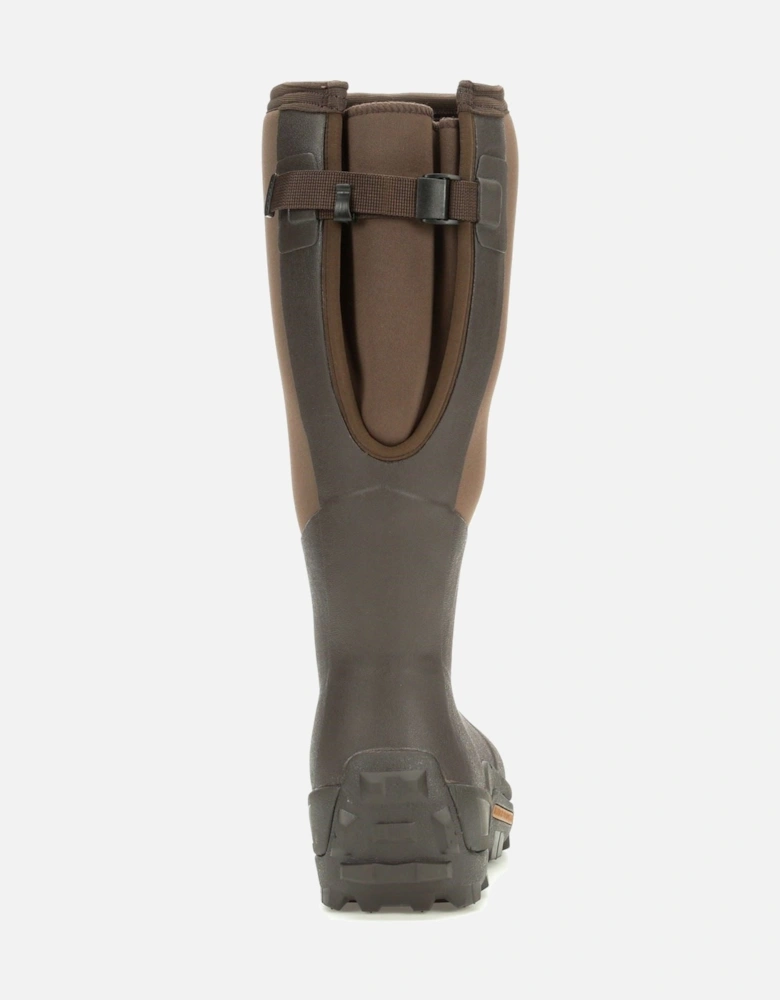 Muck Boots Wetland XF Rubber Brown Wellington Boots