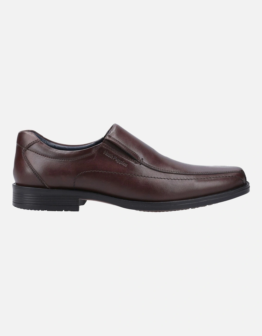 Brody Leather Men's Chocolate Slip-On Shoes