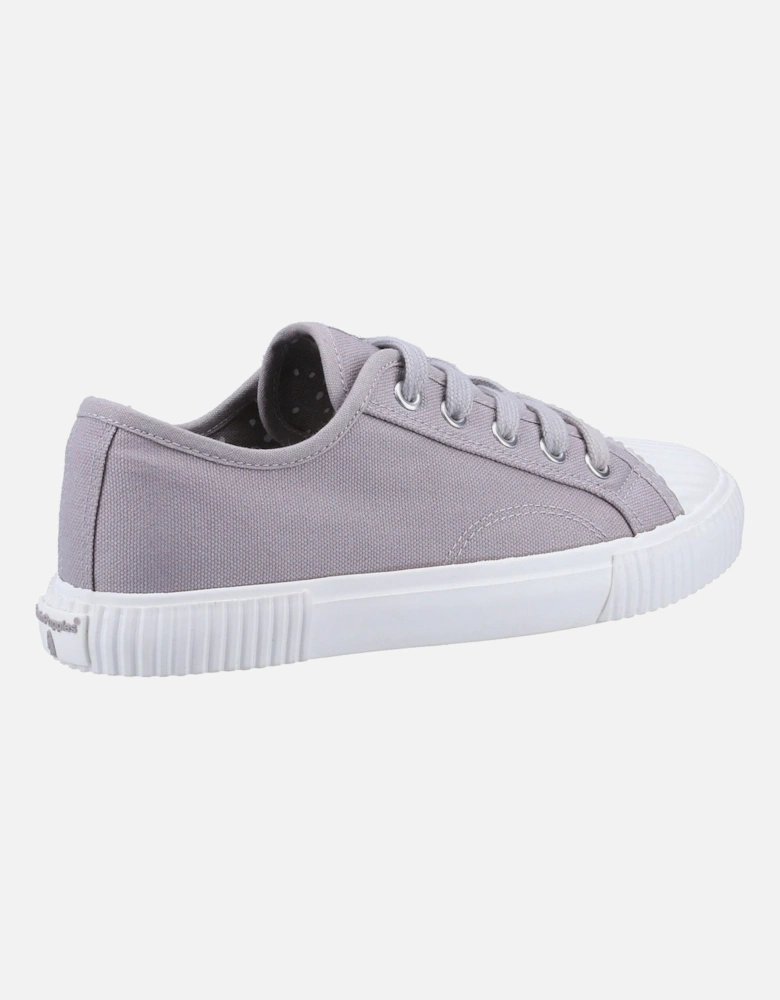 Brooke Canvas Women's Grey Trainers