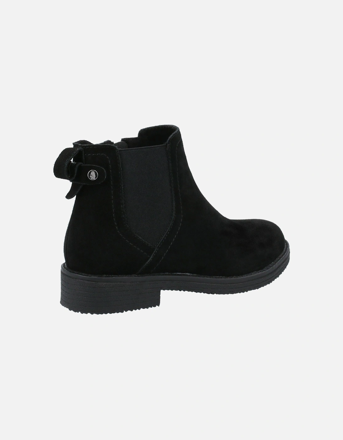 Maddy Wide Suede Women's Black Boots