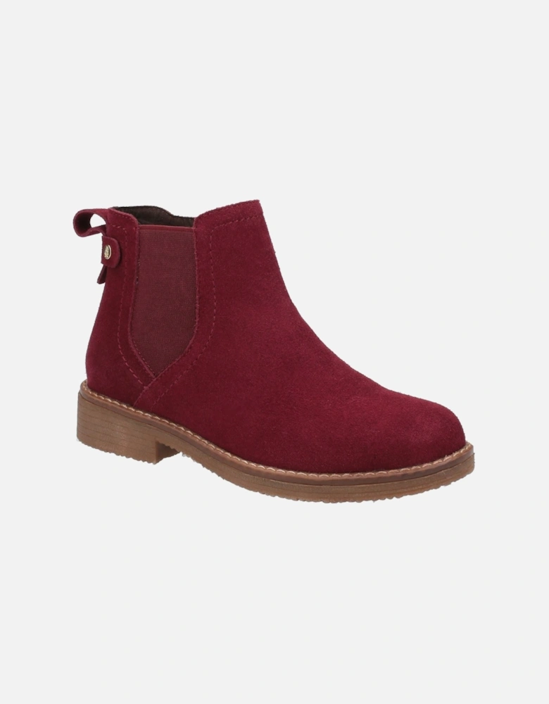 Maddy Suede Women's Bordo Boots