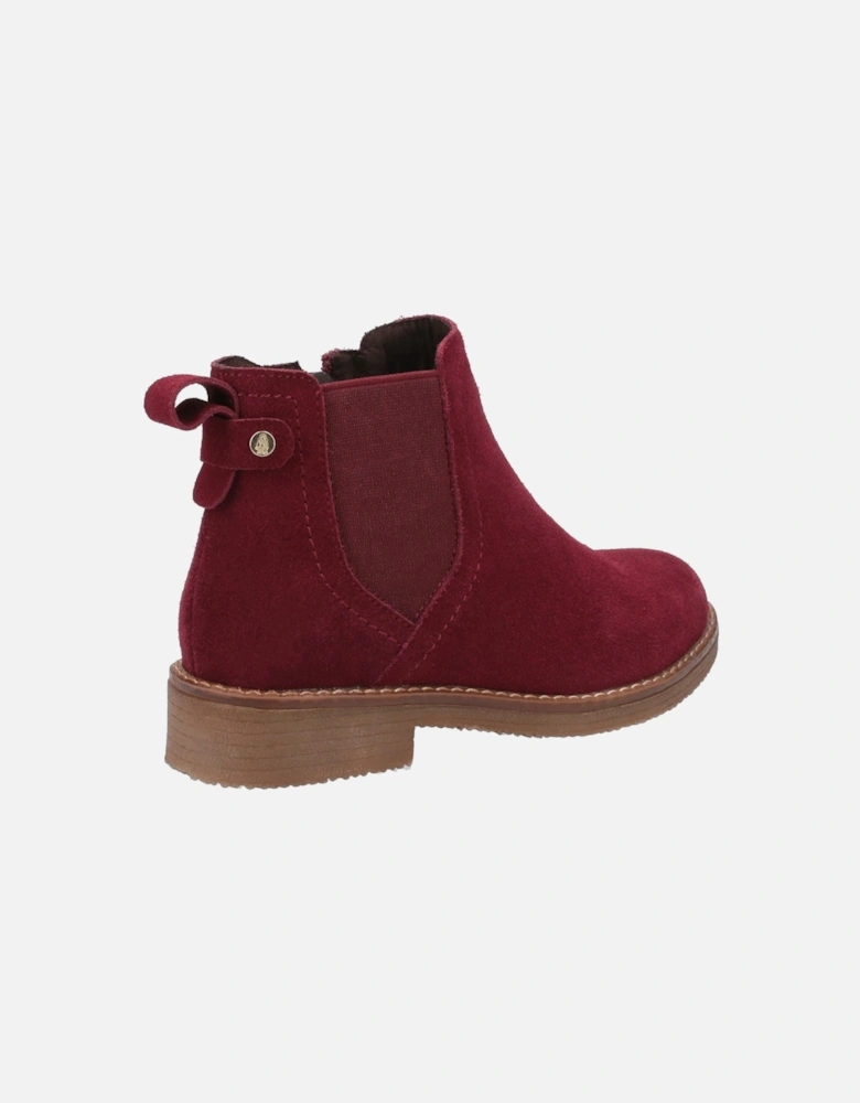 Maddy Suede Women's Bordo Boots
