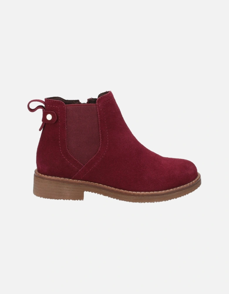 Maddy Suede Women's Bordo Boots