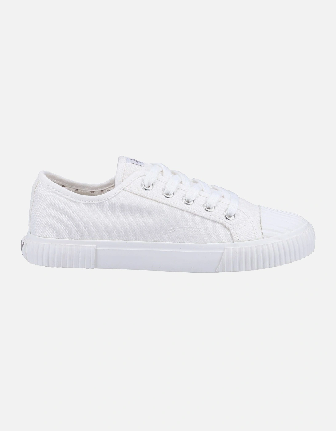 Brooke Canvas Women's White Trainers