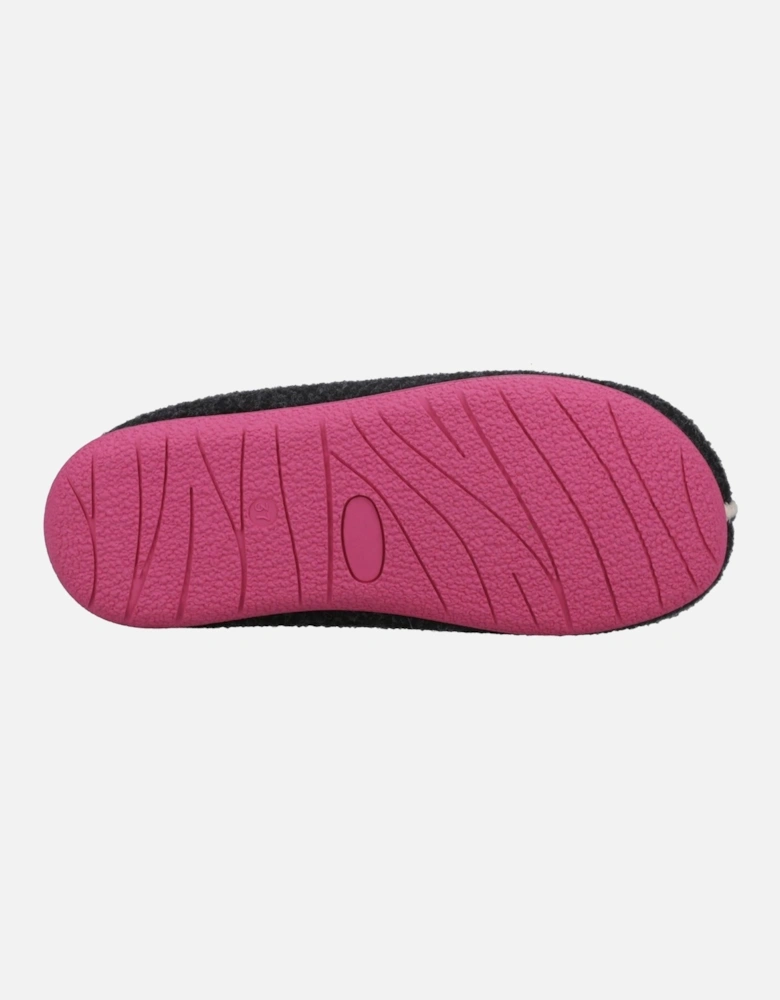 Good Recycled RPET Synthetic Women's Charcoal Slippers