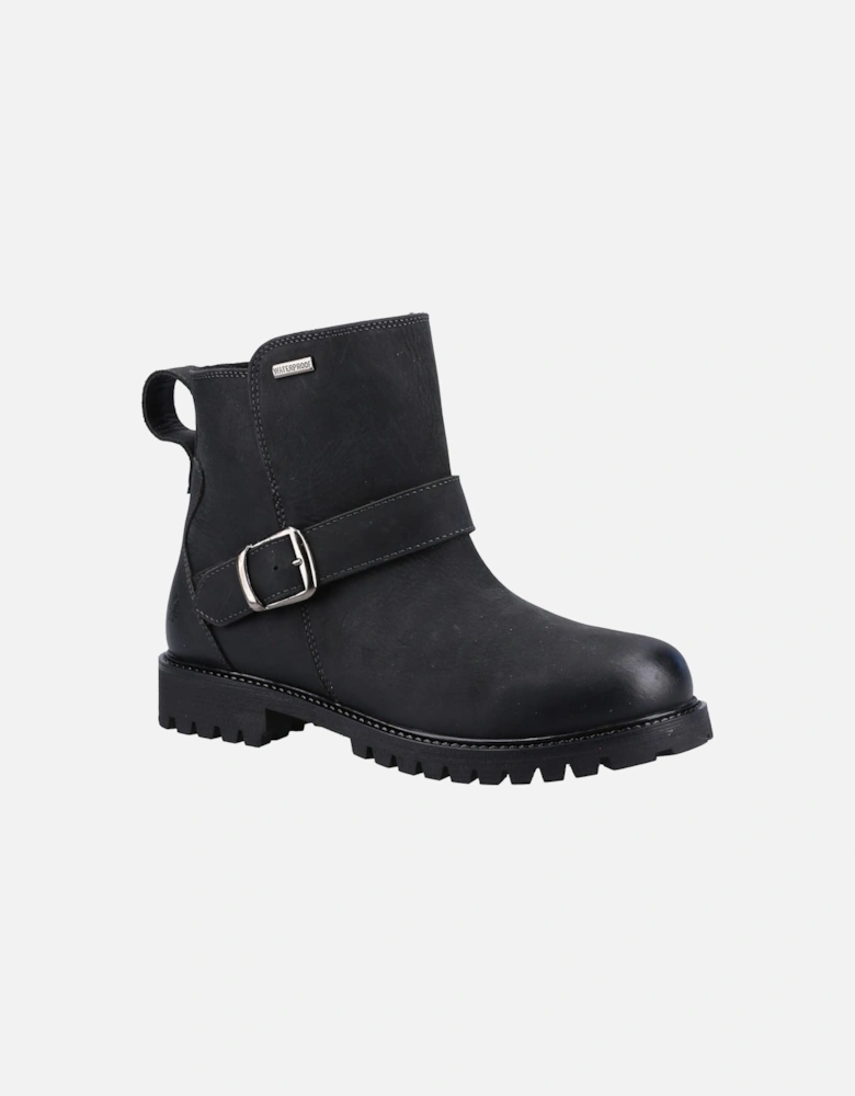 Wakely Leather Women's Black Boots