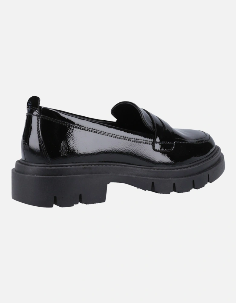 Reece Leather Women's Black Loafers