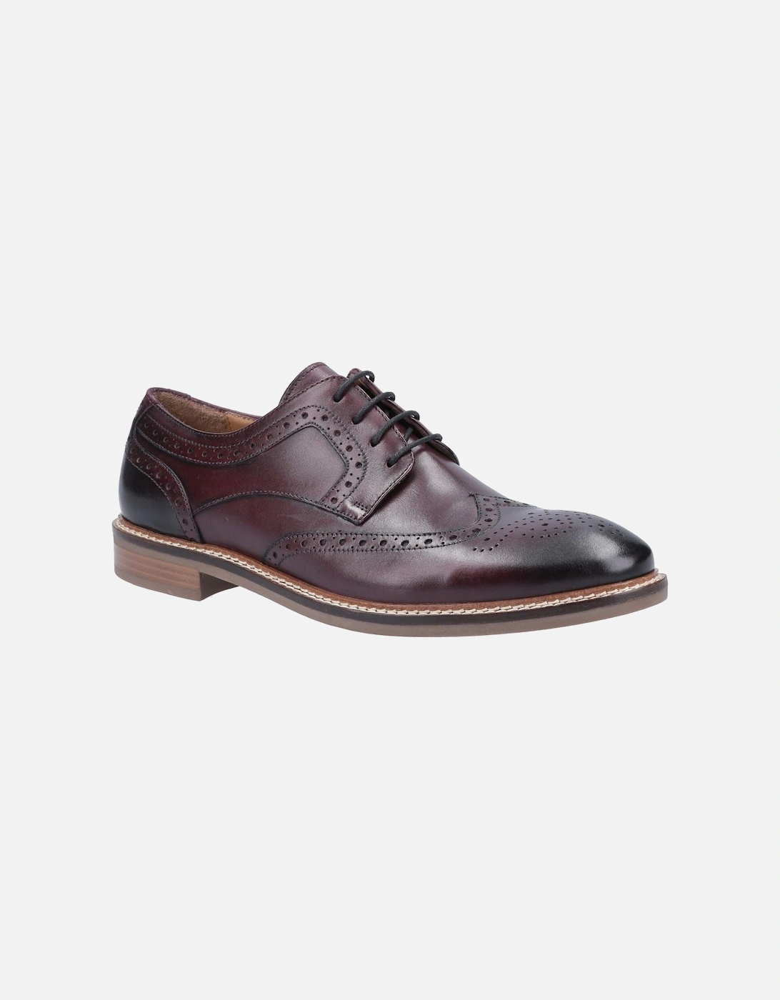 model Bryson Lace Shoes Male in Bordo, 5 of 4