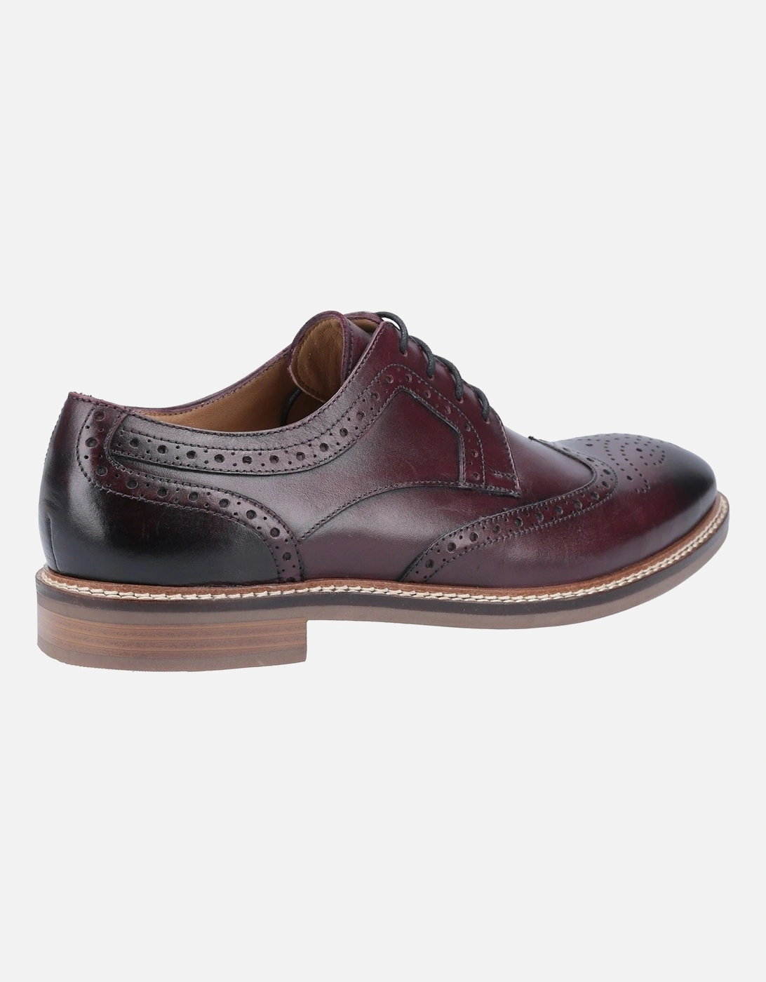 Bryson Leather Men's Bordo Brogues Shoes