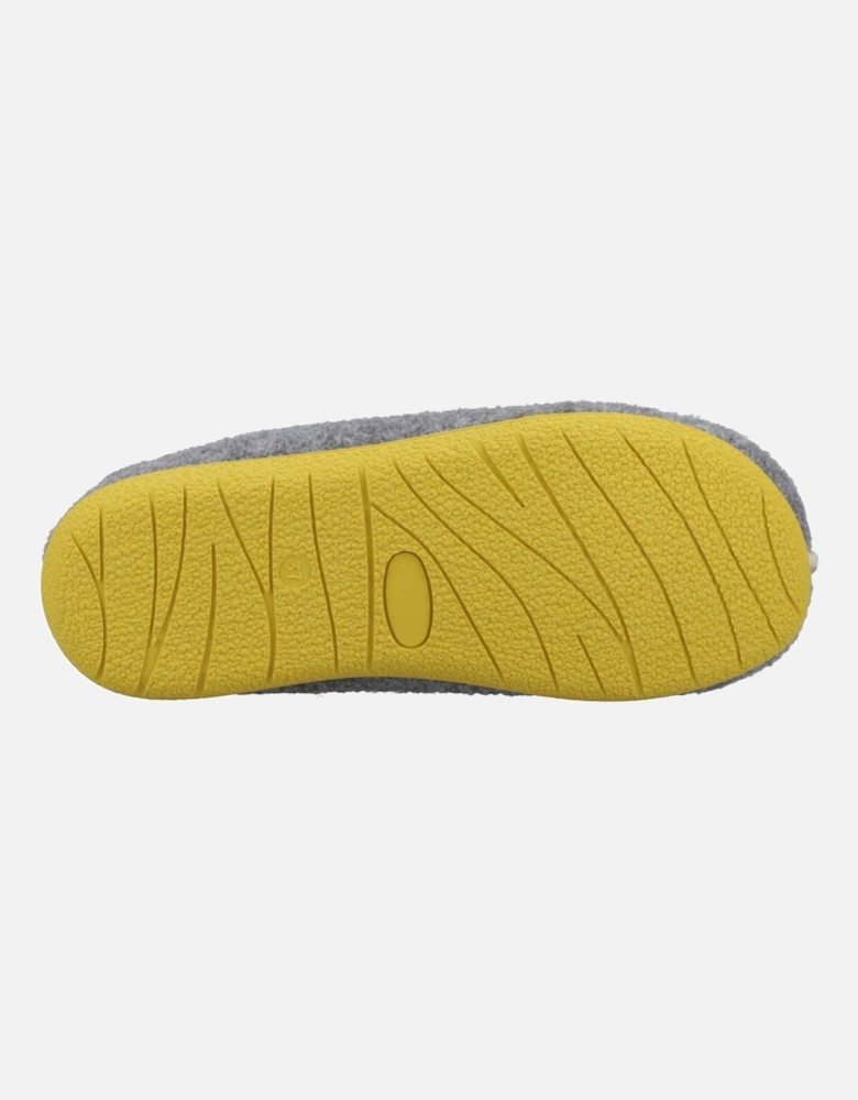 Good Recycled RPET Polyester Women's Grey Slippers