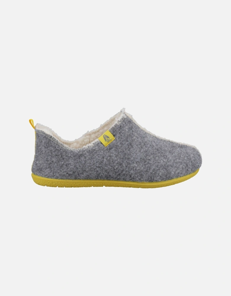 Good Recycled RPET Polyester Women's Grey Slippers