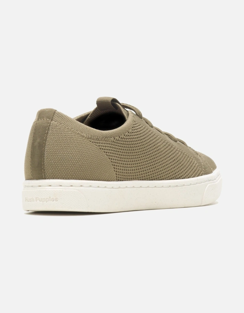 Good Textile Men's Olive Trainers