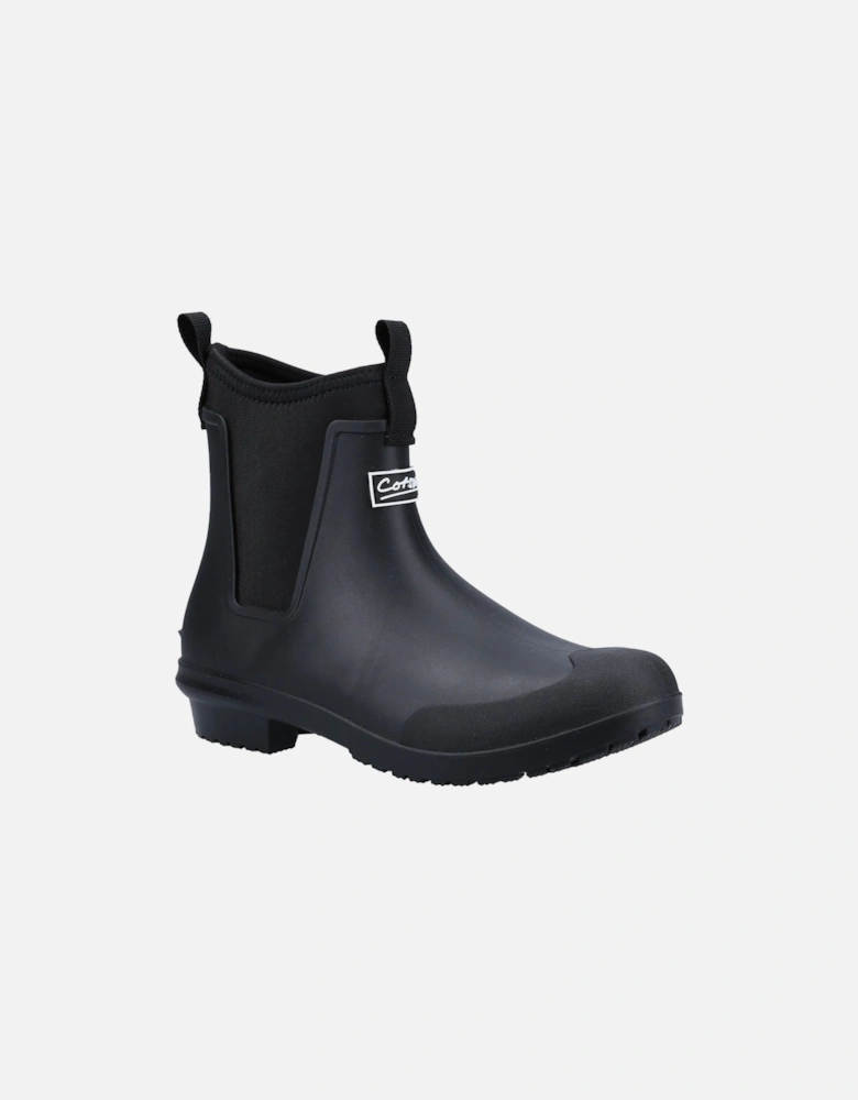 Grosvenor TPR+Neoprene Black Wellington Boots