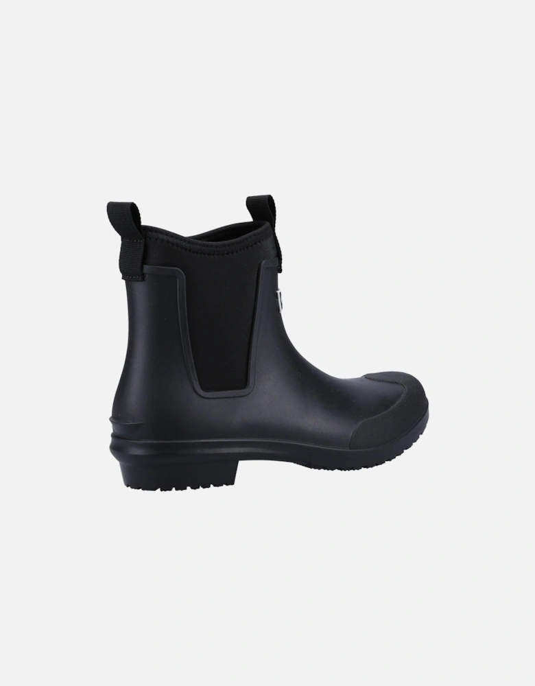 Grosvenor TPR+Neoprene Black Wellington Boots