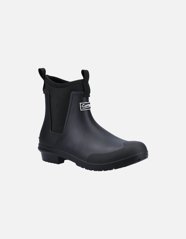 Grosvenor TPR+Neoprene Black Wellington Boots