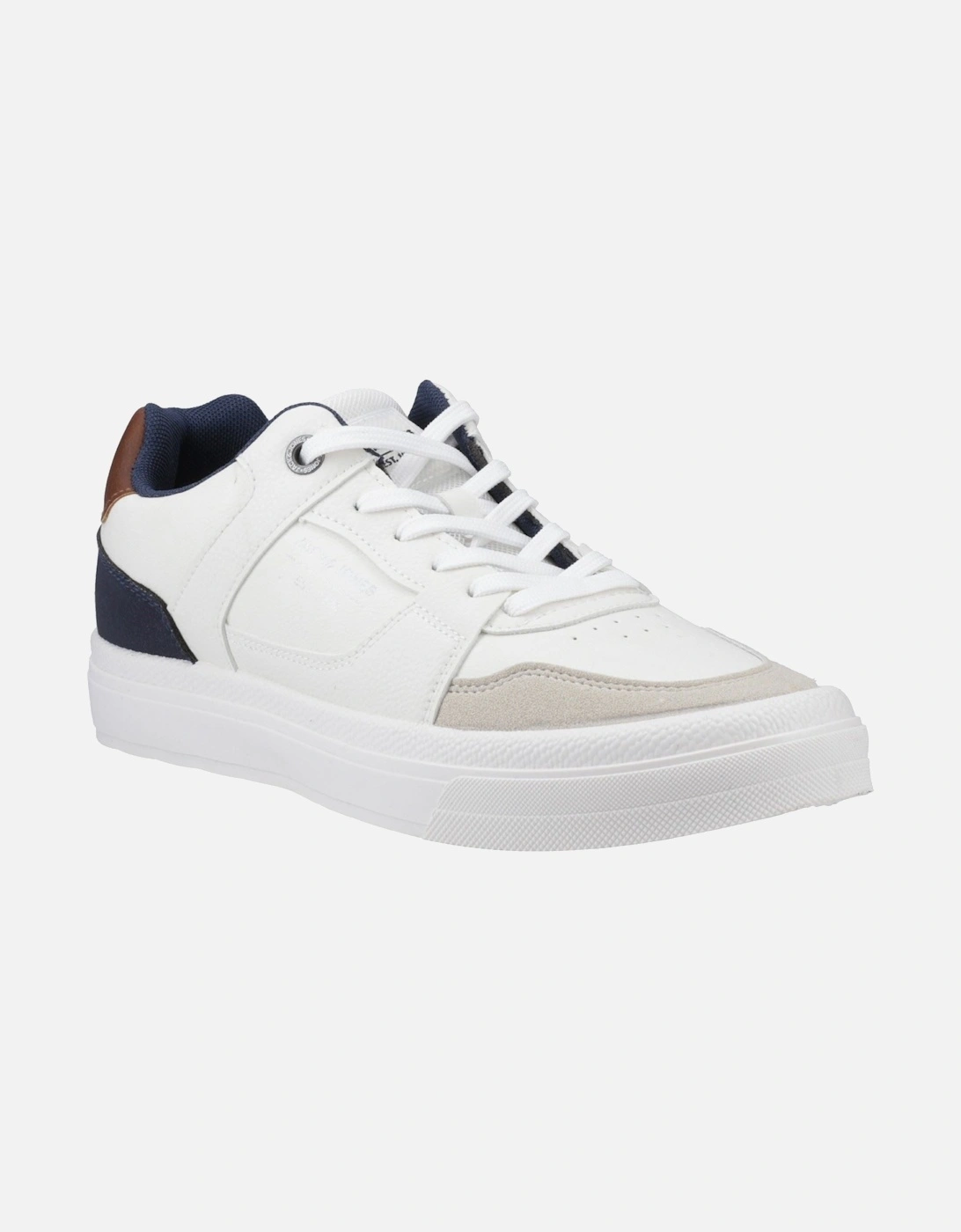 Men's Barton Combo Trainer in White, 6 of 5