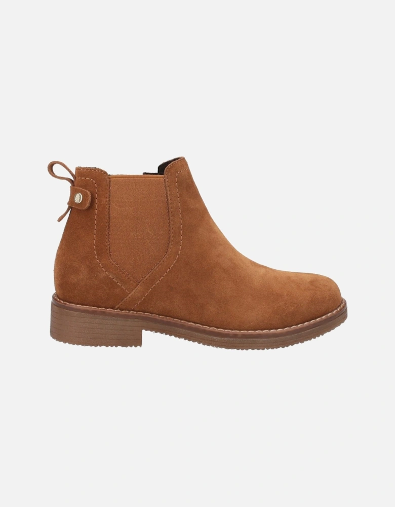 Maddy Wide Suede Women's Tan Boots