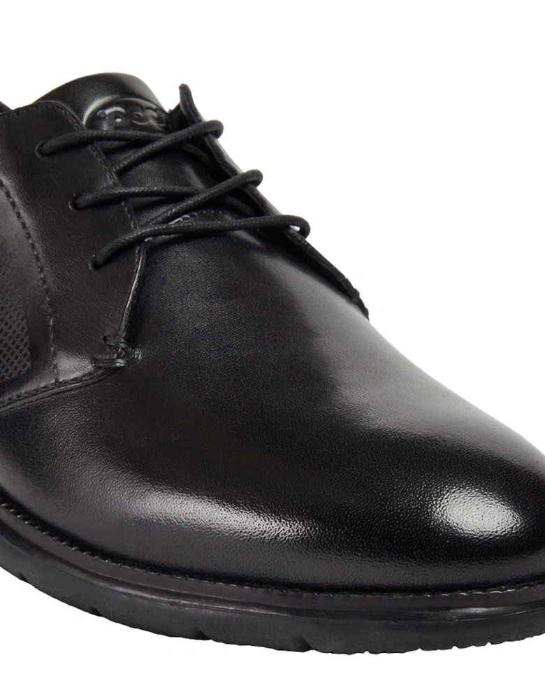 Aston Leather Men's Black Lace-Up Shoes