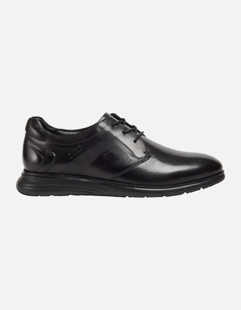 Aston Leather Men's Black Lace-Up Shoes