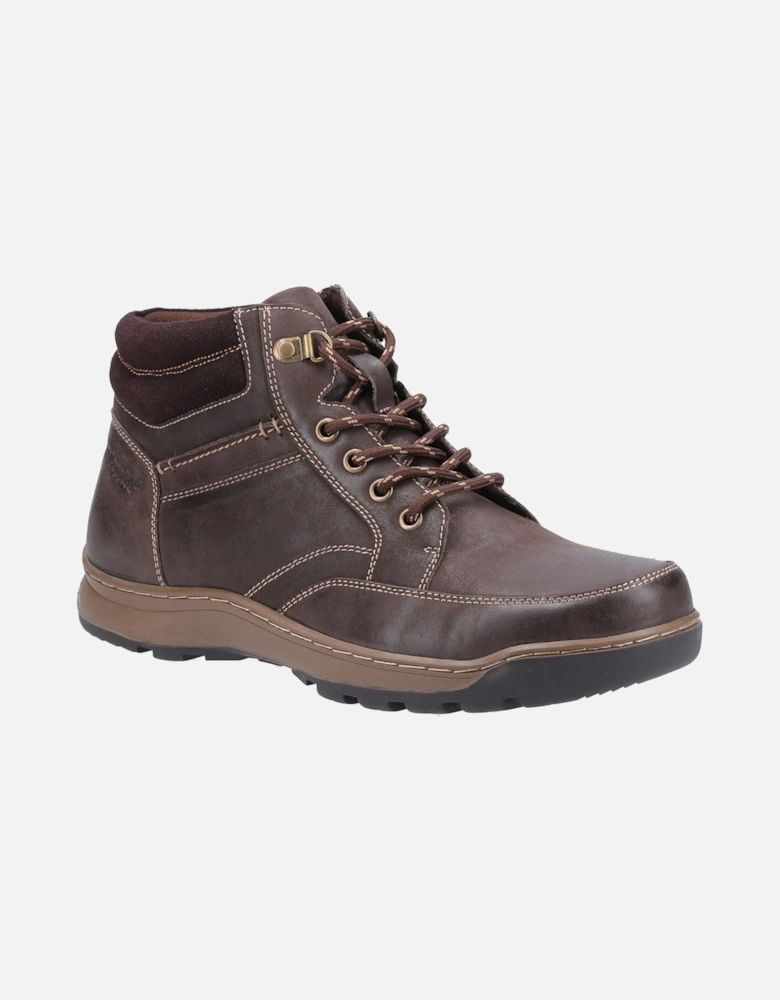 model Grover Lace Boots Male in TAN