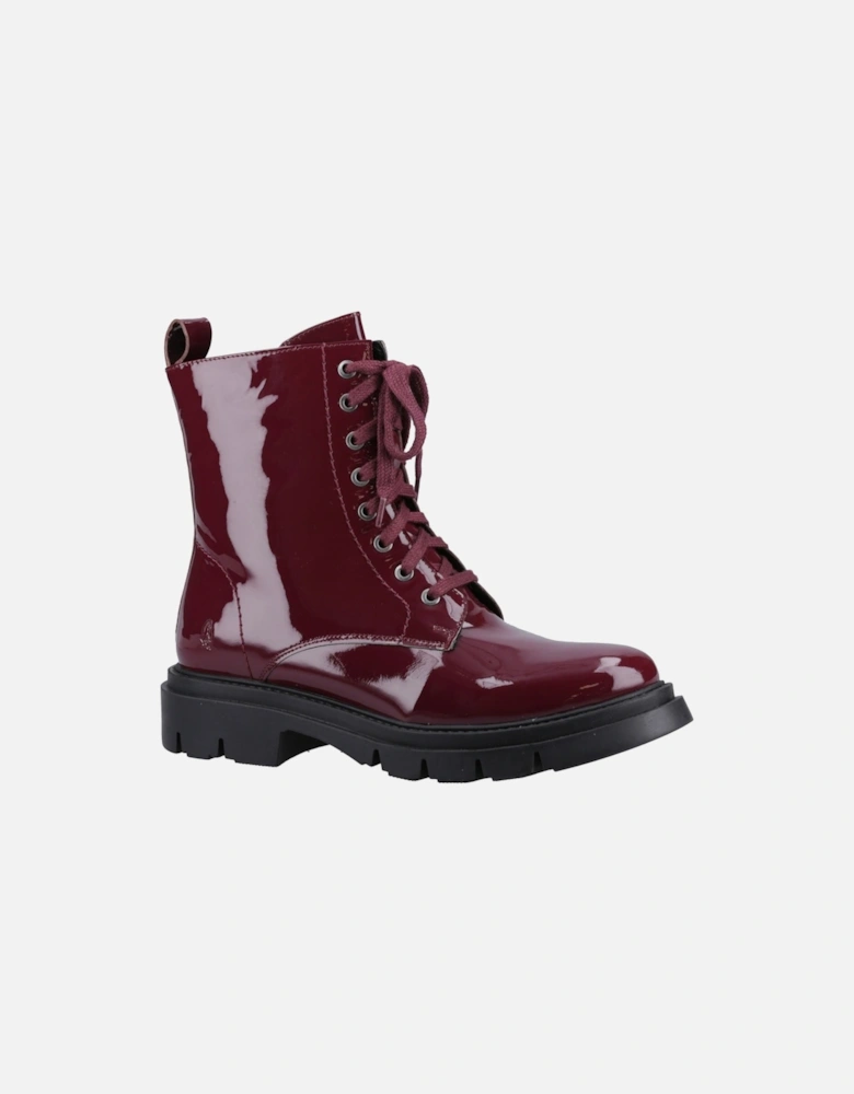 Rhea Leather Women's Bordeaux Boots