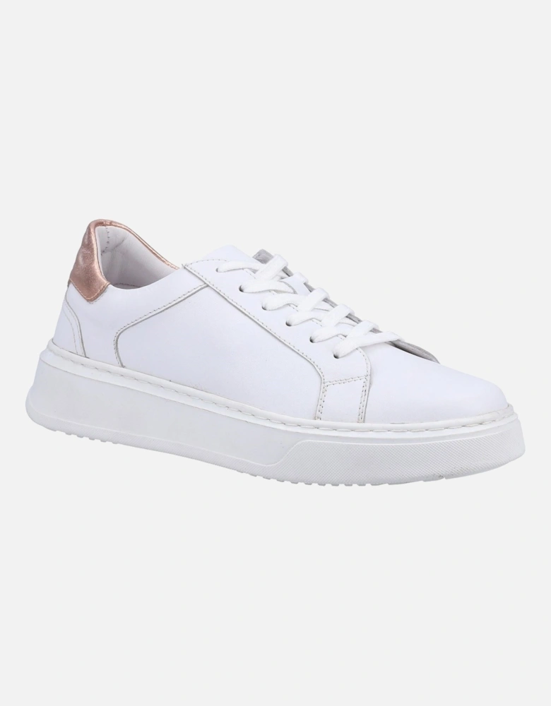 Camille Leather Women's White Trainers