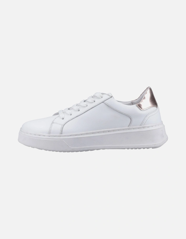 Camille Leather Women's White Trainers