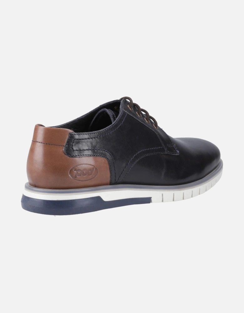 Cillian Leather Men's Navy Lace-Up Shoes