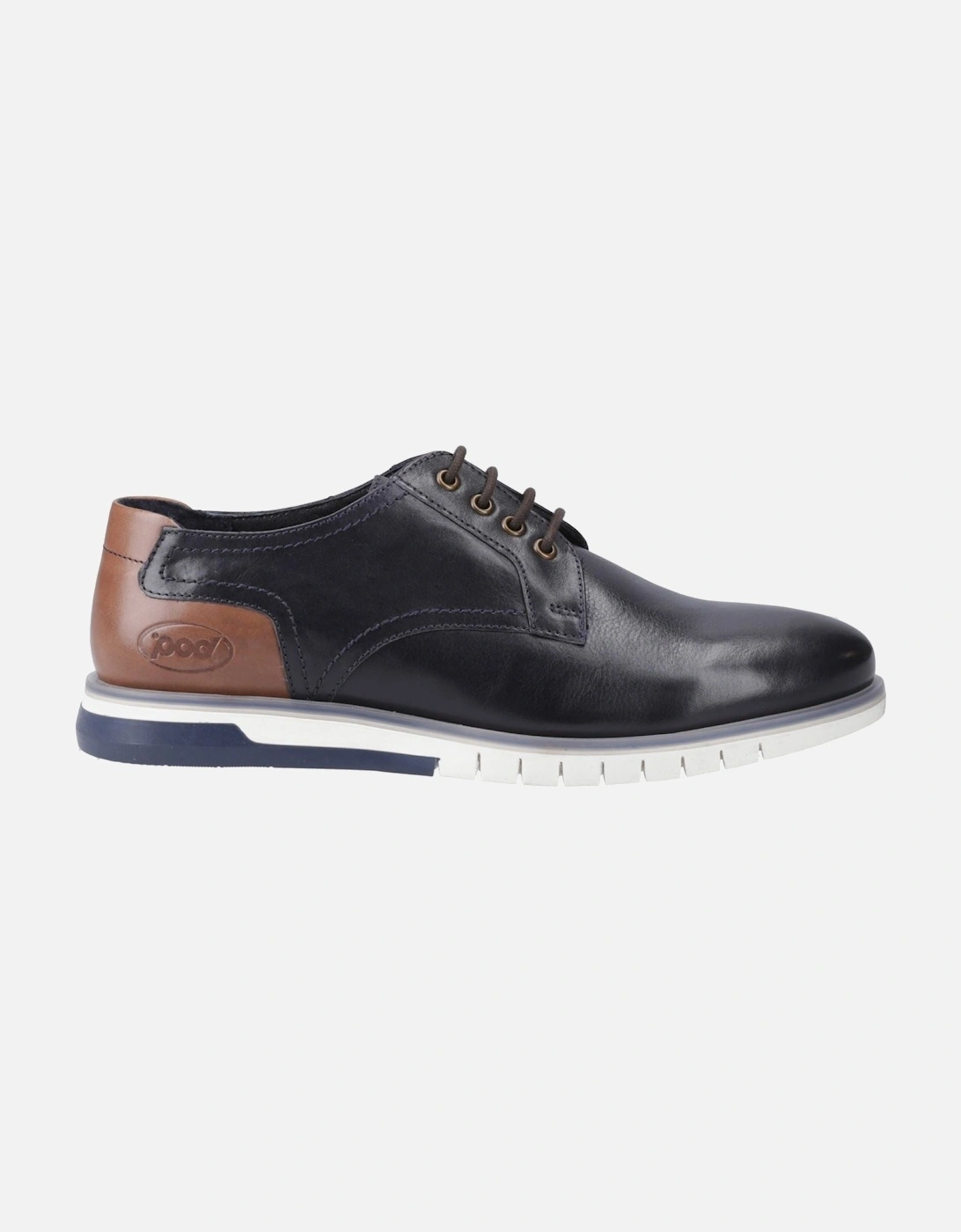 Cillian Leather Men's Navy Lace-Up Shoes