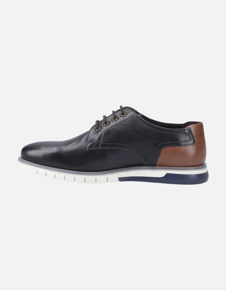 Cillian Leather Men's Navy Lace-Up Shoes