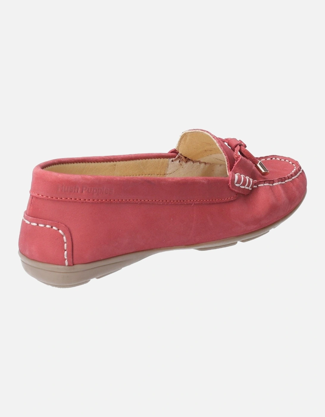 Maggie Leather Women's Red Loafers