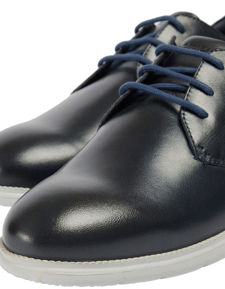 Aston Leather Men's Navy Lace-Up Shoes