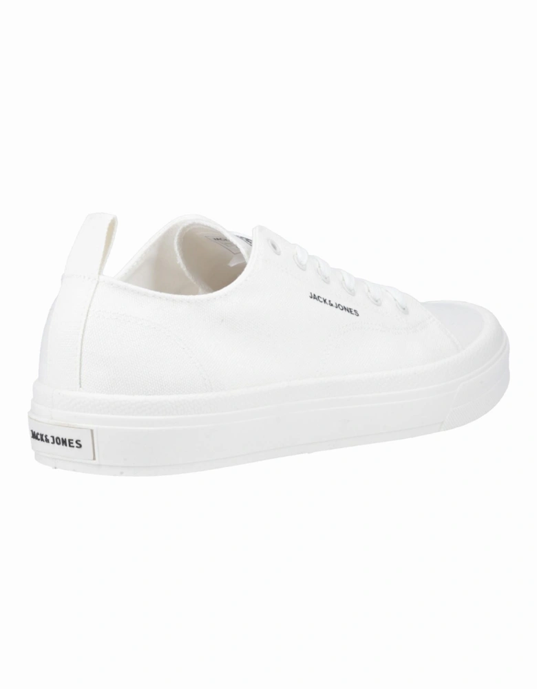 Bayswater Canvas Polyester Men's Bright White Trainers