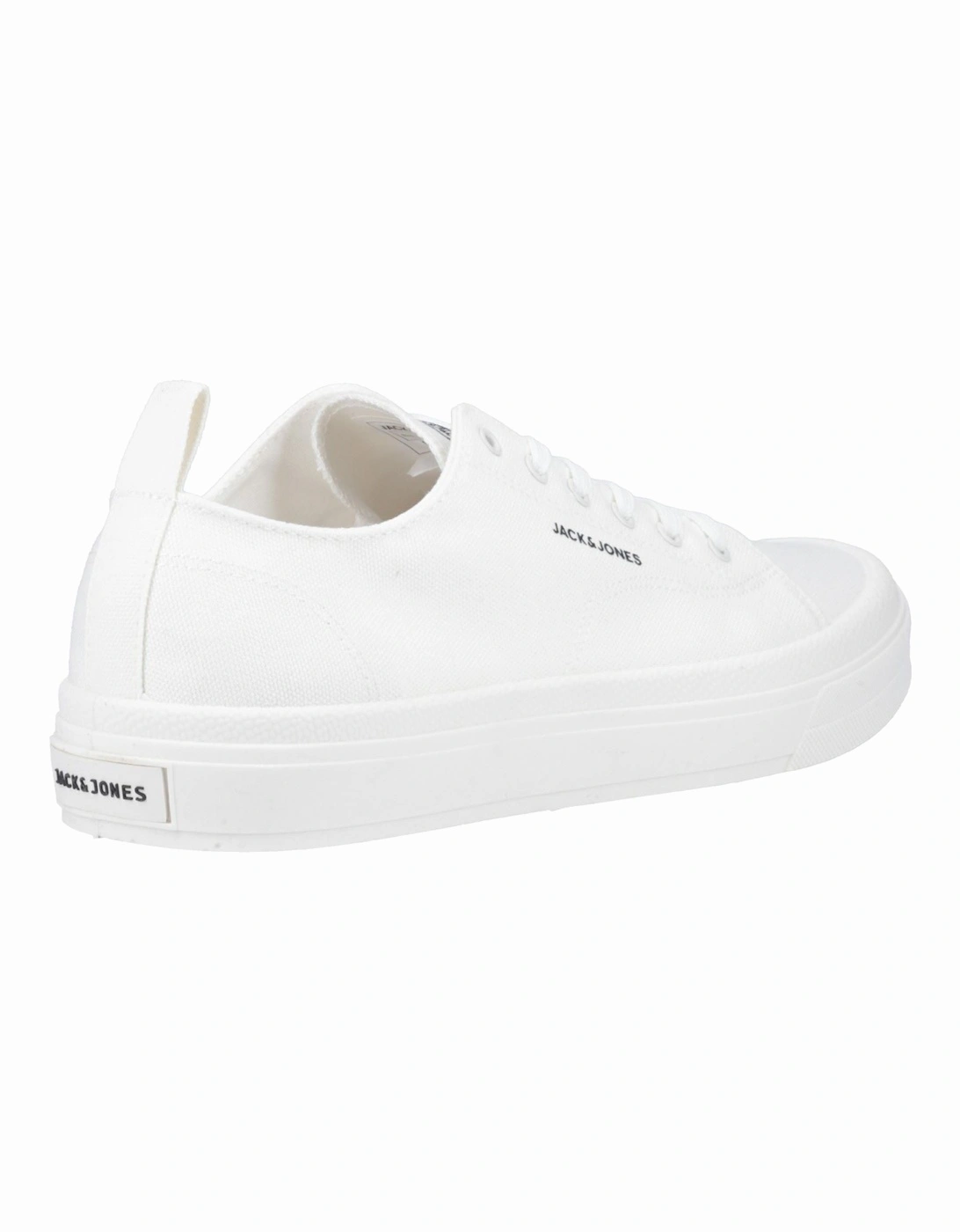 Bayswater Canvas Polyester Men's Bright White Trainers