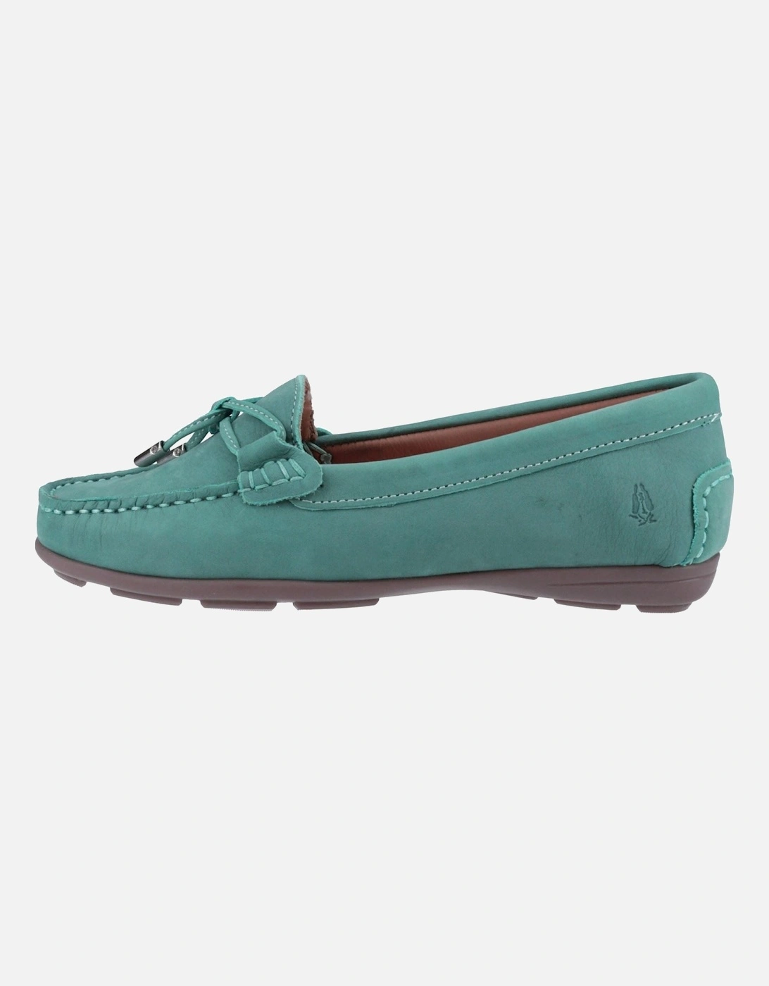 Maggie Leather Women's Sky Blue Loafers