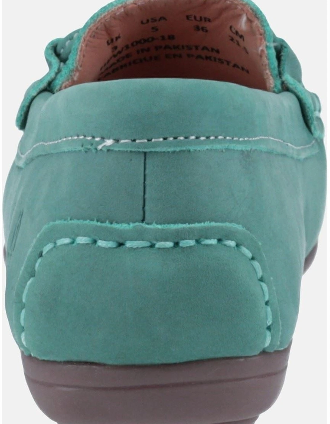 Maggie Leather Women's Sky Blue Loafers