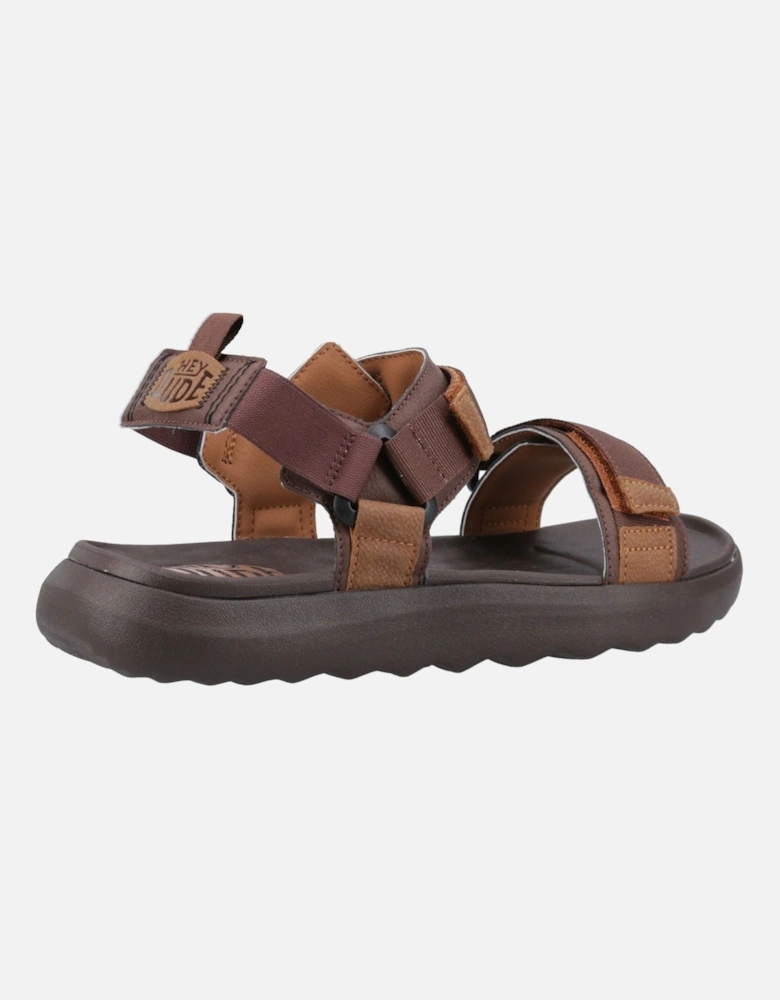 HEYDUDE Carson Nylon Men's Brown Sandals