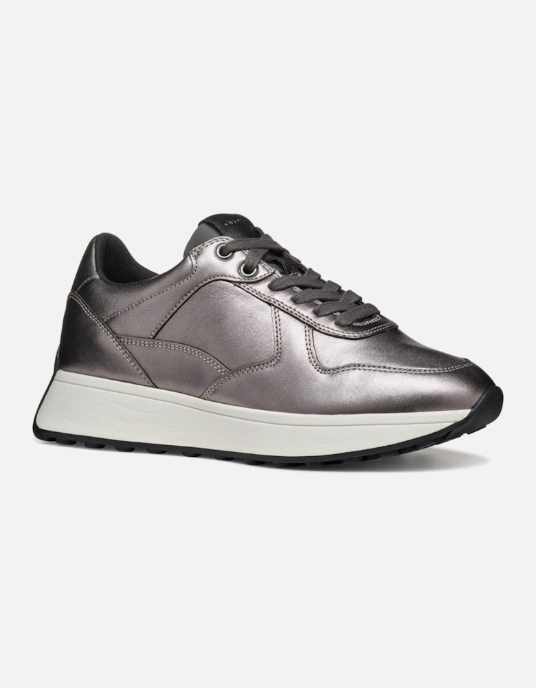 D Amabel A Leather Women's Gun Trainers