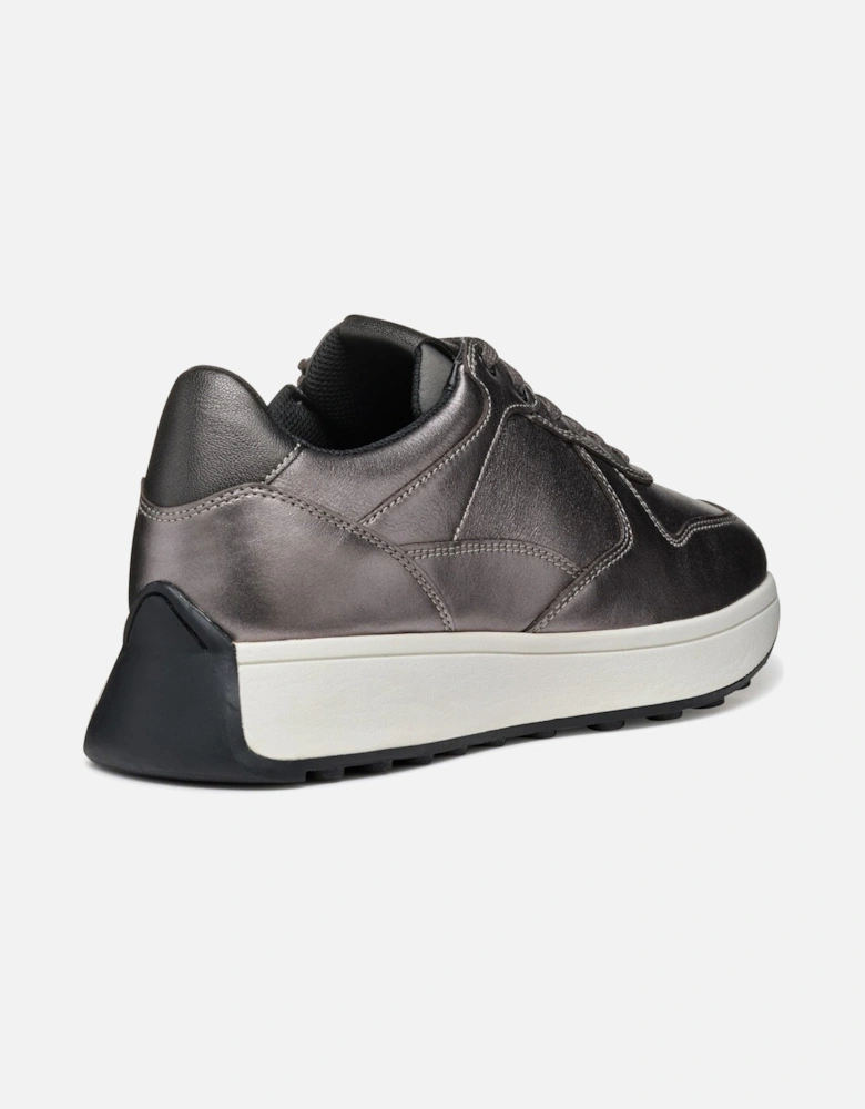 D Amabel A Leather Women's Gun Trainers