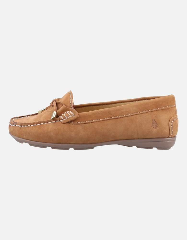 Maggie Leather Women's Tan Loafers