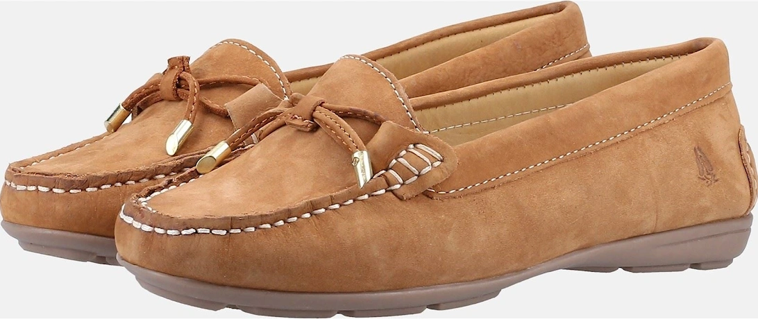 Maggie Leather Women's Tan Loafers