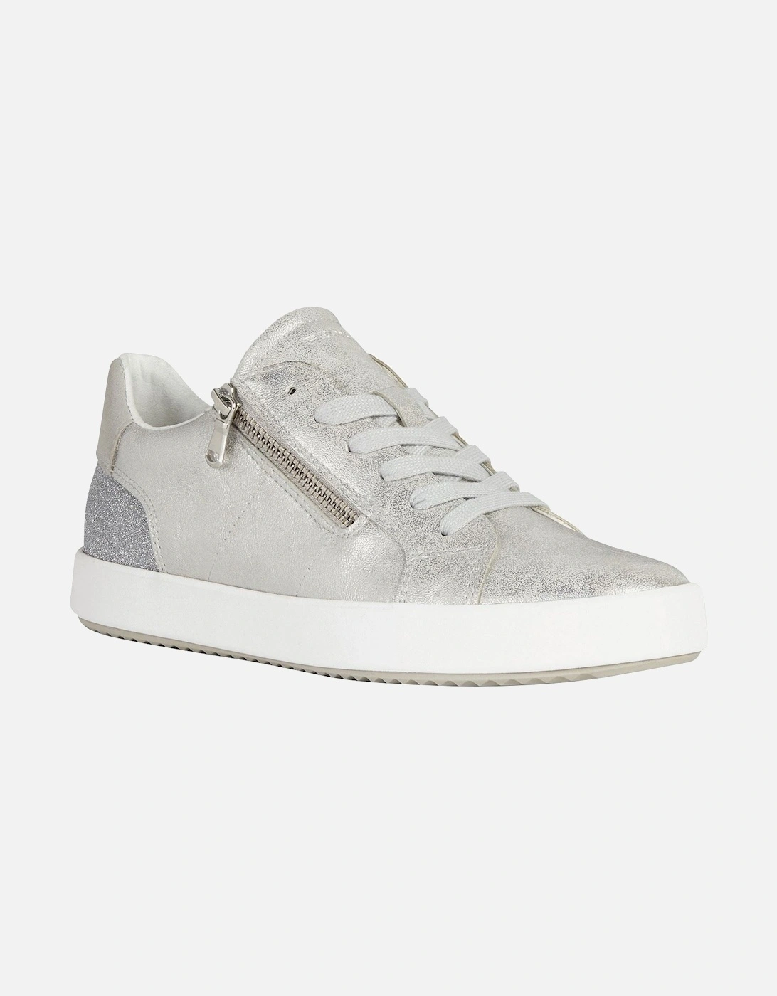 Geox Women's Silver D Blomiee A Sneakers In - : 7.5 Size 7.5